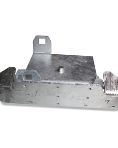 Idler pulley lh in man cross-channel cpl f/litter scraper BD